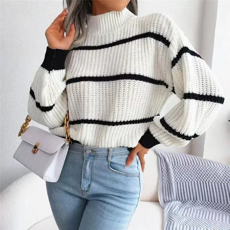 Adeline Women Striped Sweaters