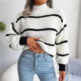 Adeline Women Striped Sweaters