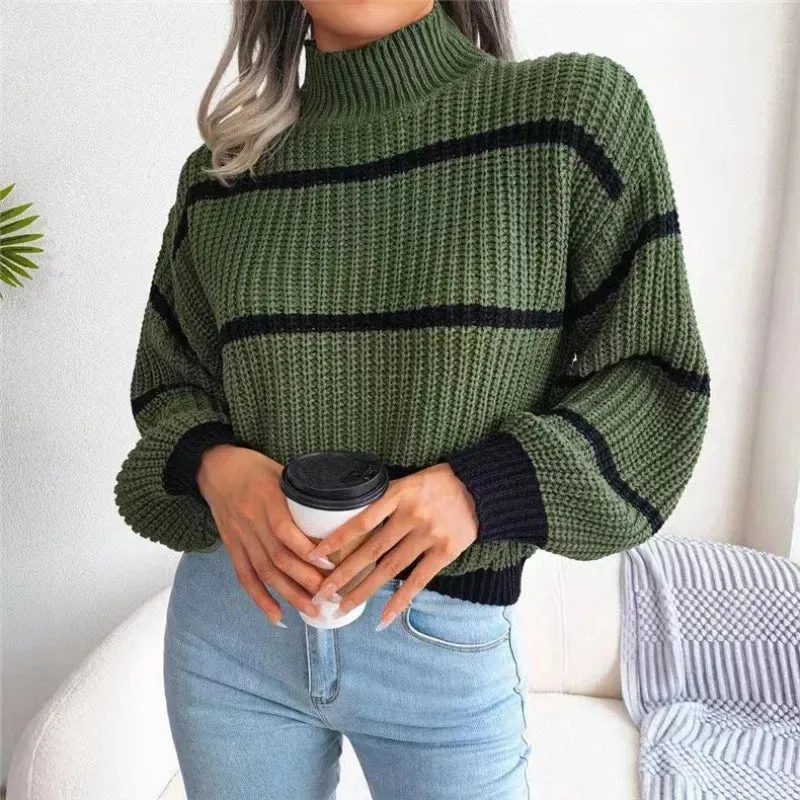 Adeline Women Striped Sweaters