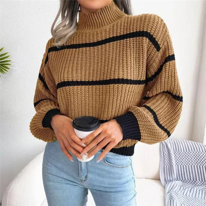 Adeline Women Striped Sweaters