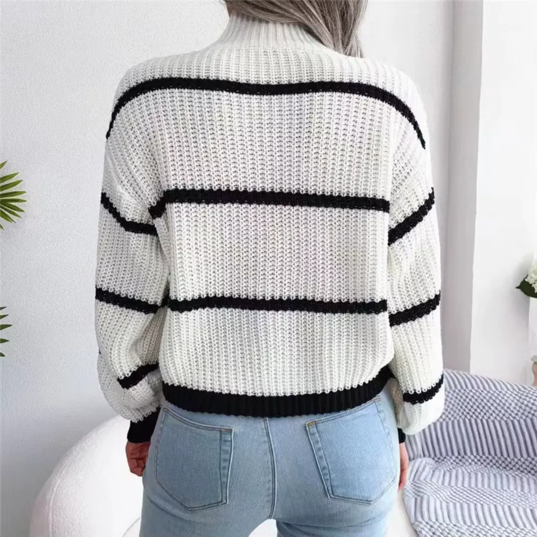 Adeline Women Striped Sweaters