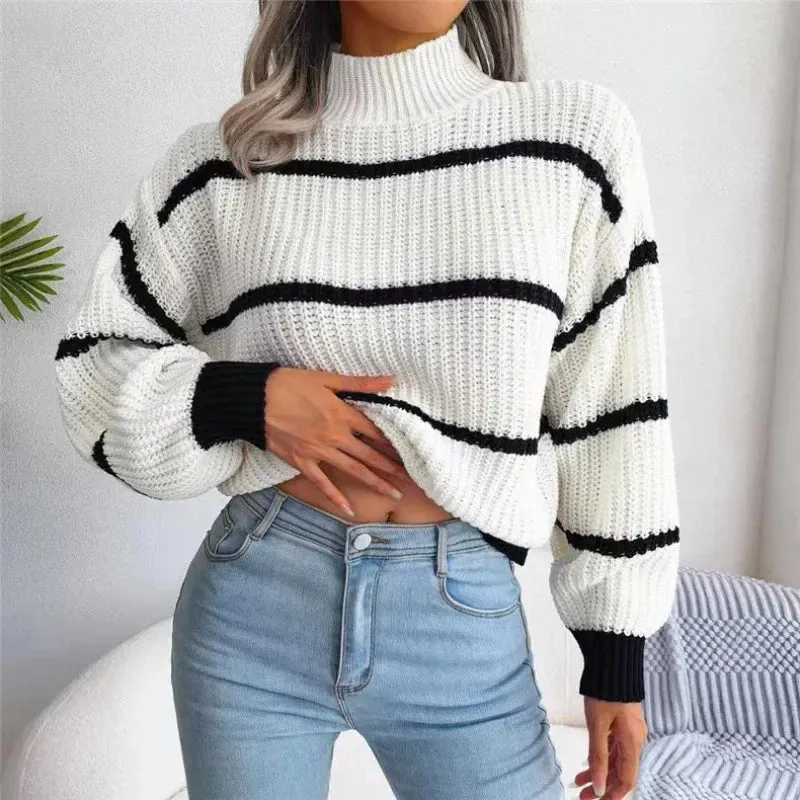 Adeline Women Striped Sweaters