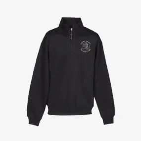 Almonte Mill Quarter Zip / Black