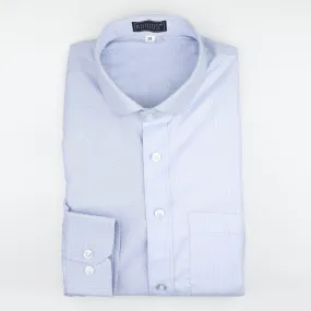 Blue Gingham Cotton Shirt