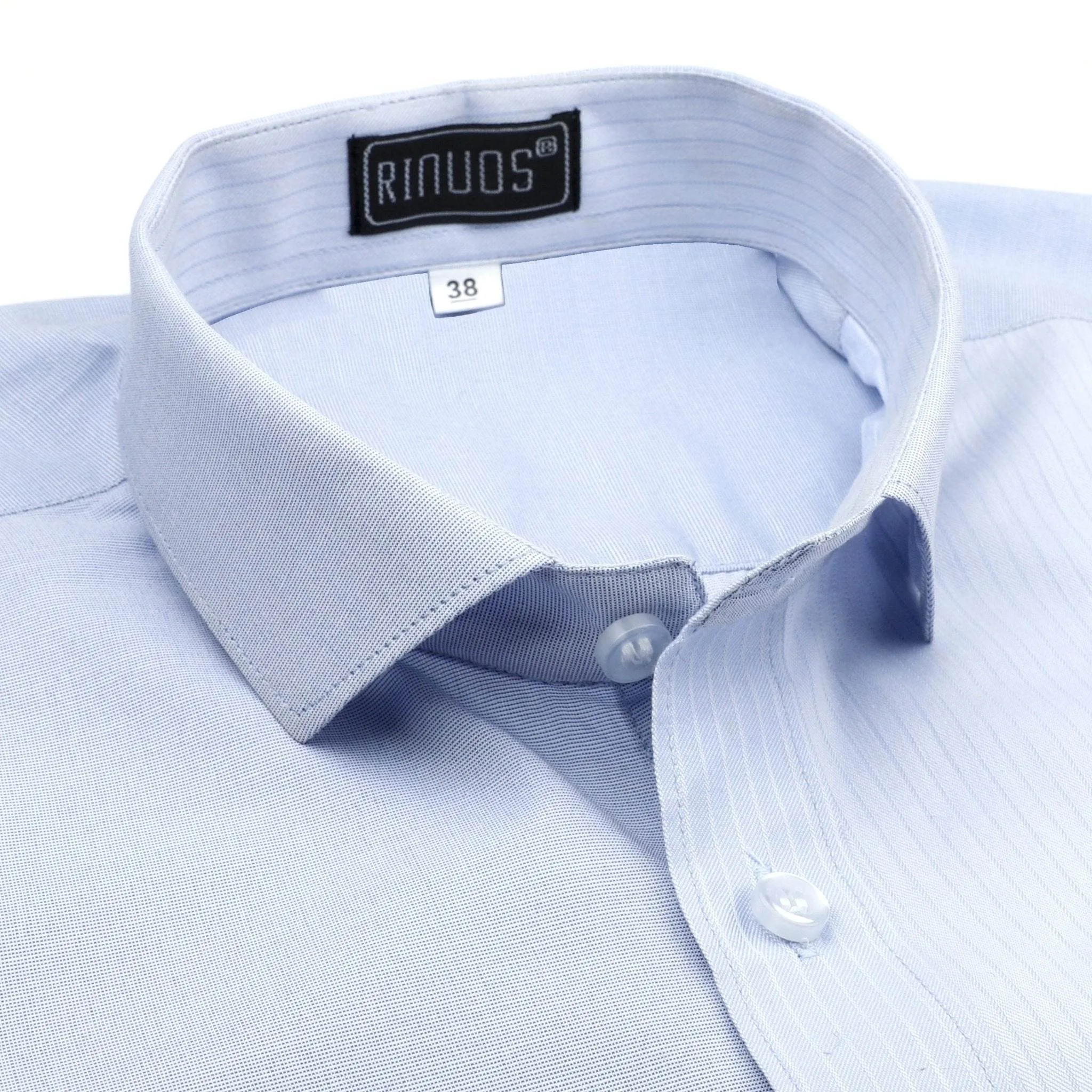 Blue Gingham Cotton Shirt