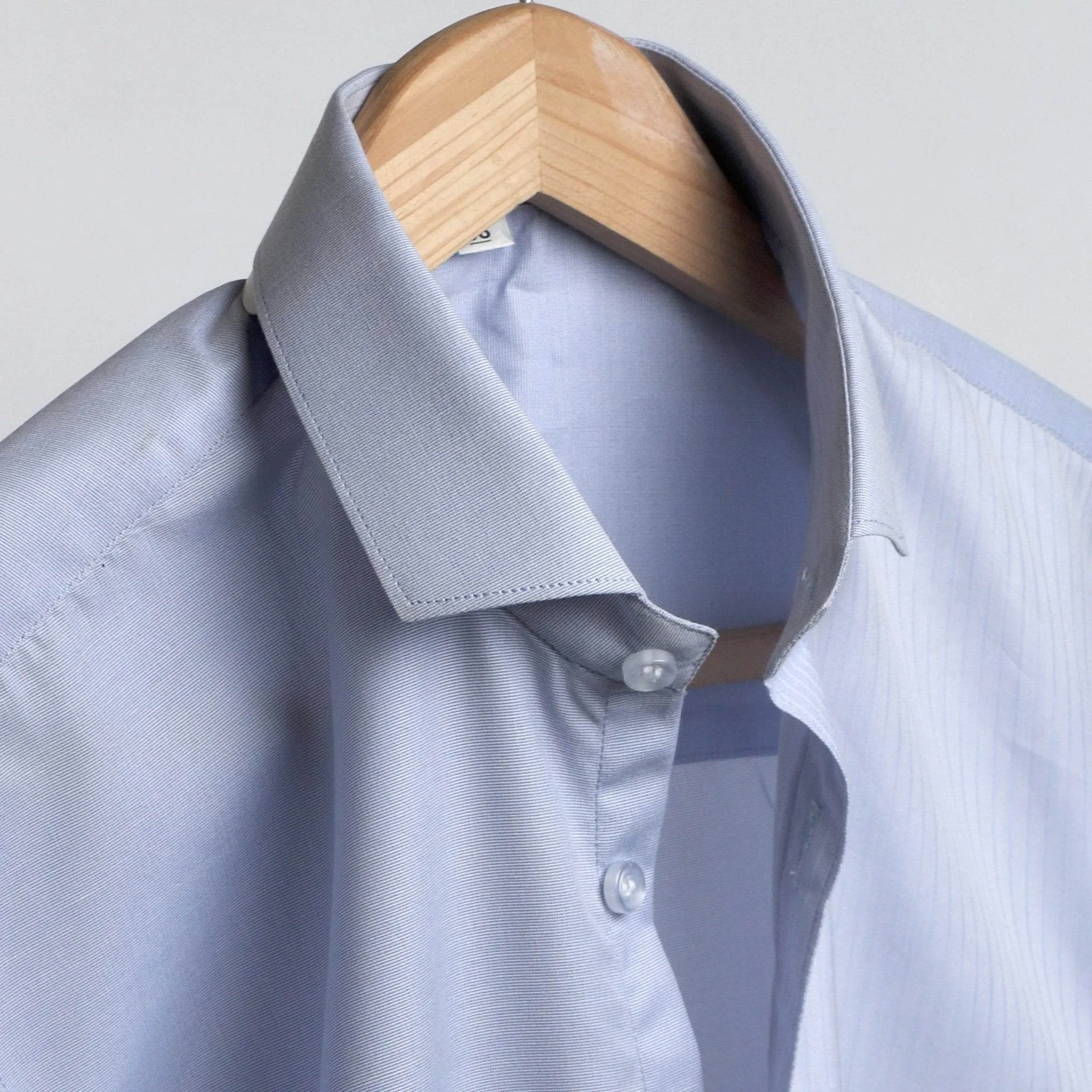 Blue Gingham Cotton Shirt