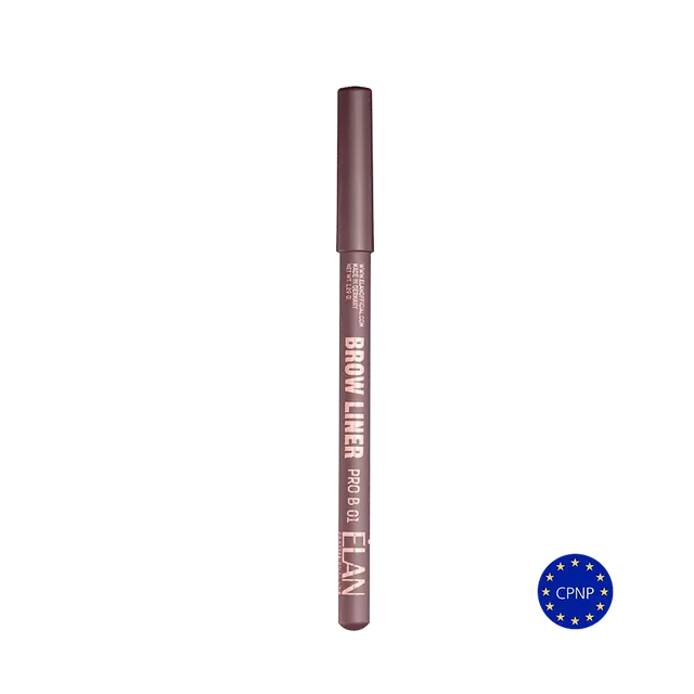 ELAN Powder Eyebrow Pencil Brow Liner Pro B 01 medium brown 1.29g