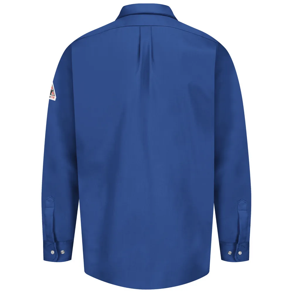 EXCEL FR MIDWEIGHT SNAP-FRONT UNIFORM SHIRT - RB-Royal Blue | Bulwark SES2