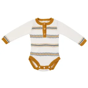 Fairley Hand Knit Onesie