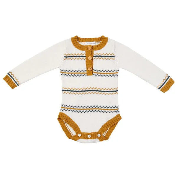 Fairley Hand Knit Onesie