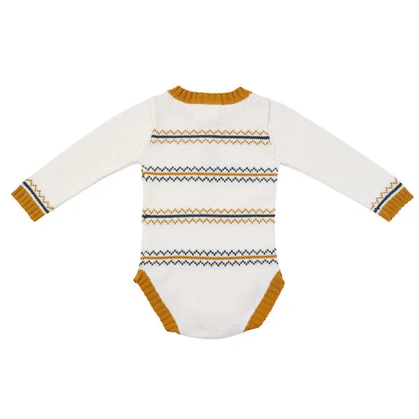 Fairley Hand Knit Onesie