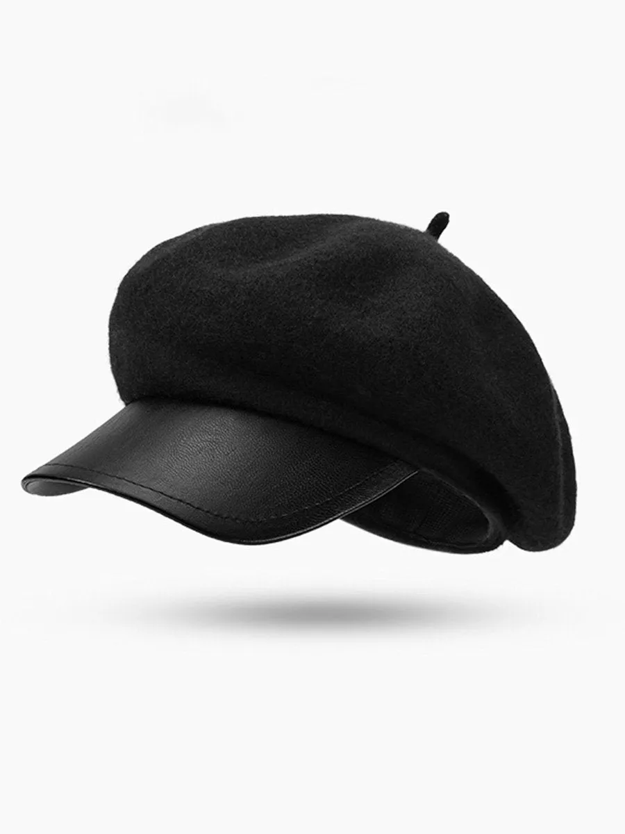 Fashionable And Versatile Warm Wool Beret