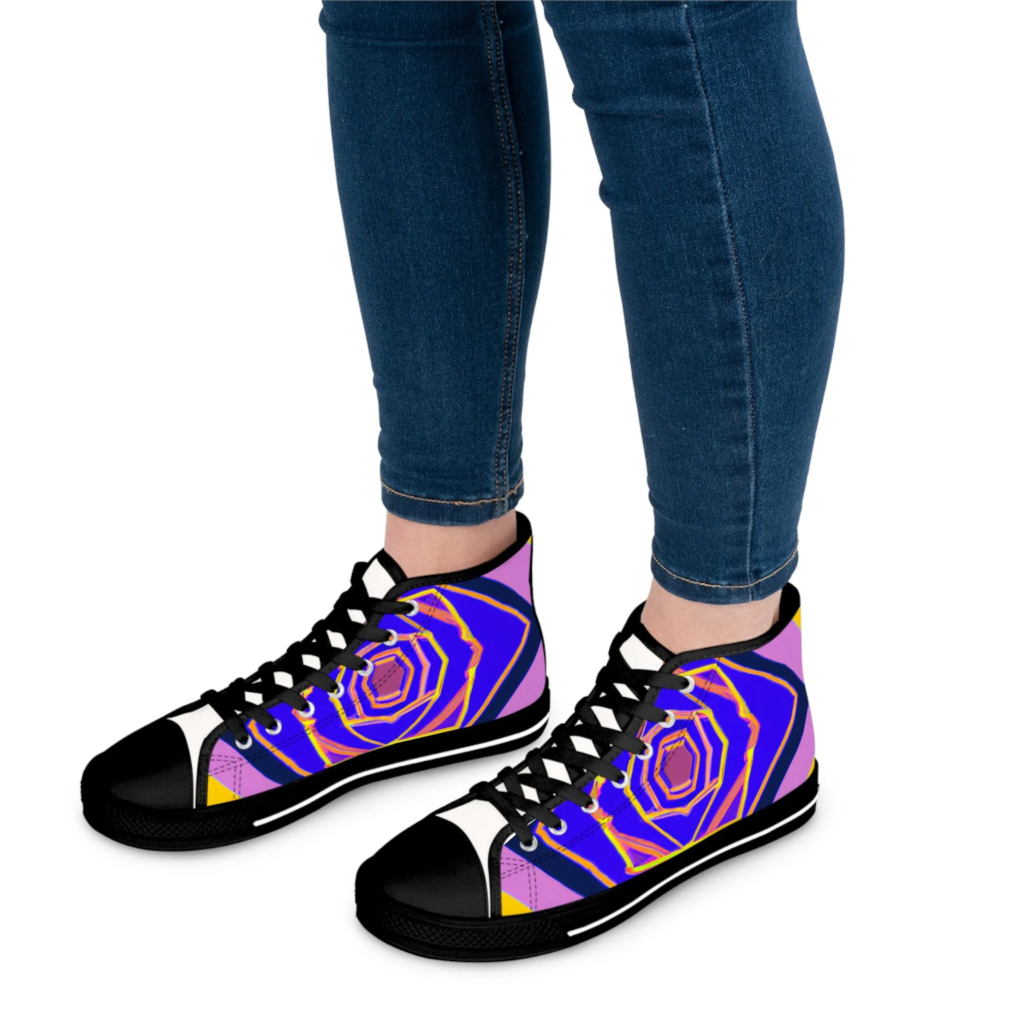 Galactic Glamour - high top