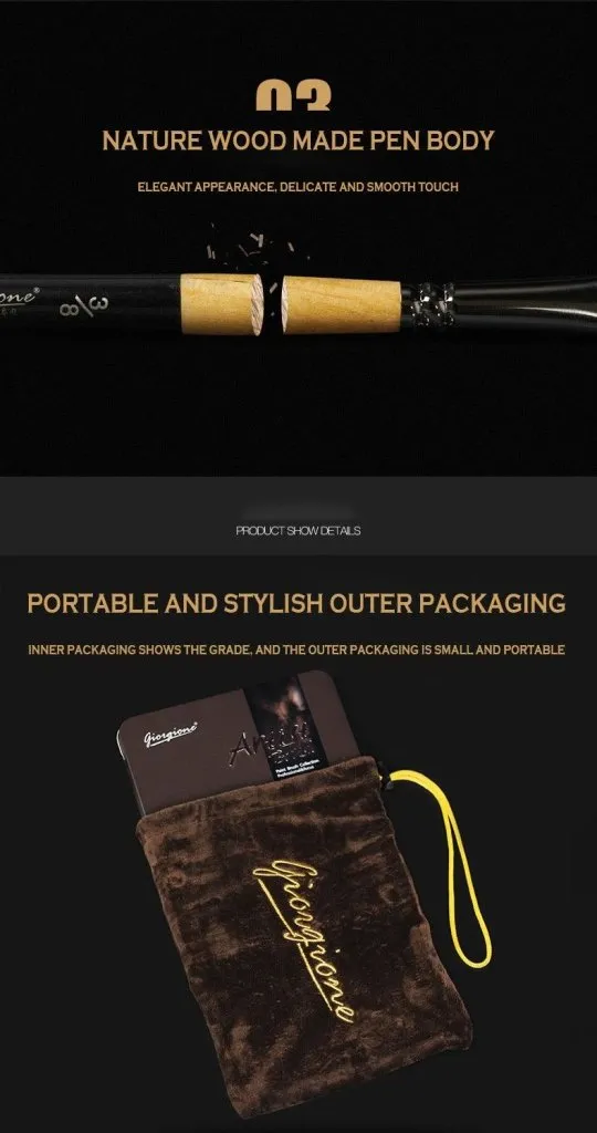 Giorgione Professional Artist Paint Brushes Set Set of 12