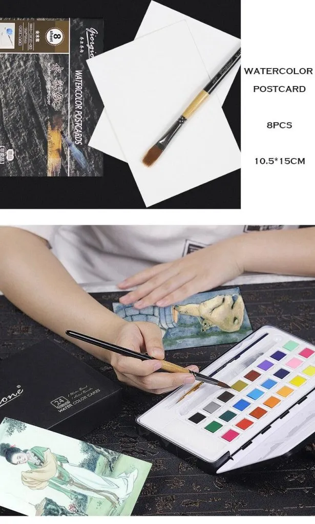 Giorgione Professional Artist Paint Brushes Set Set of 12