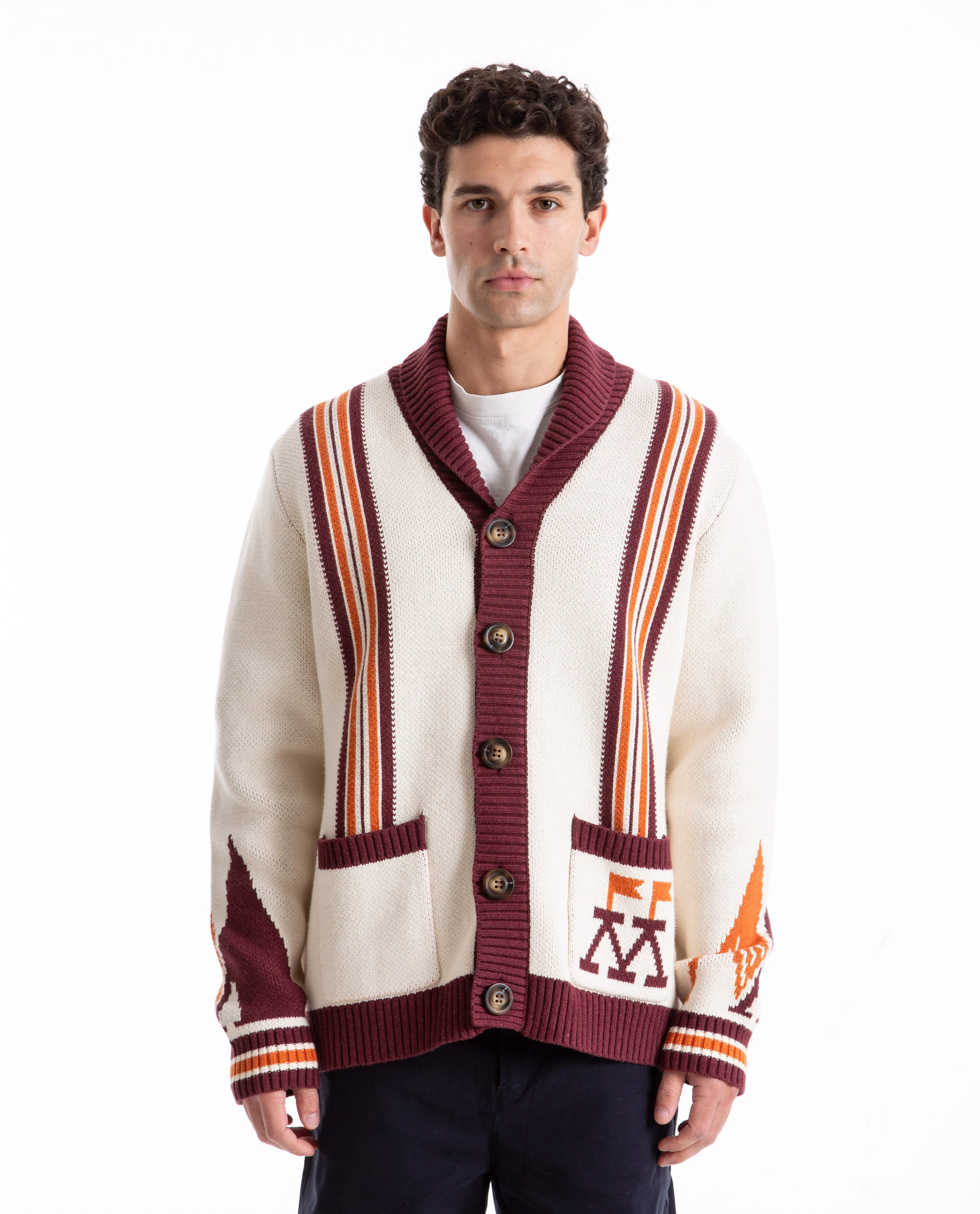 Helena Shawl Collar Knit Sweater