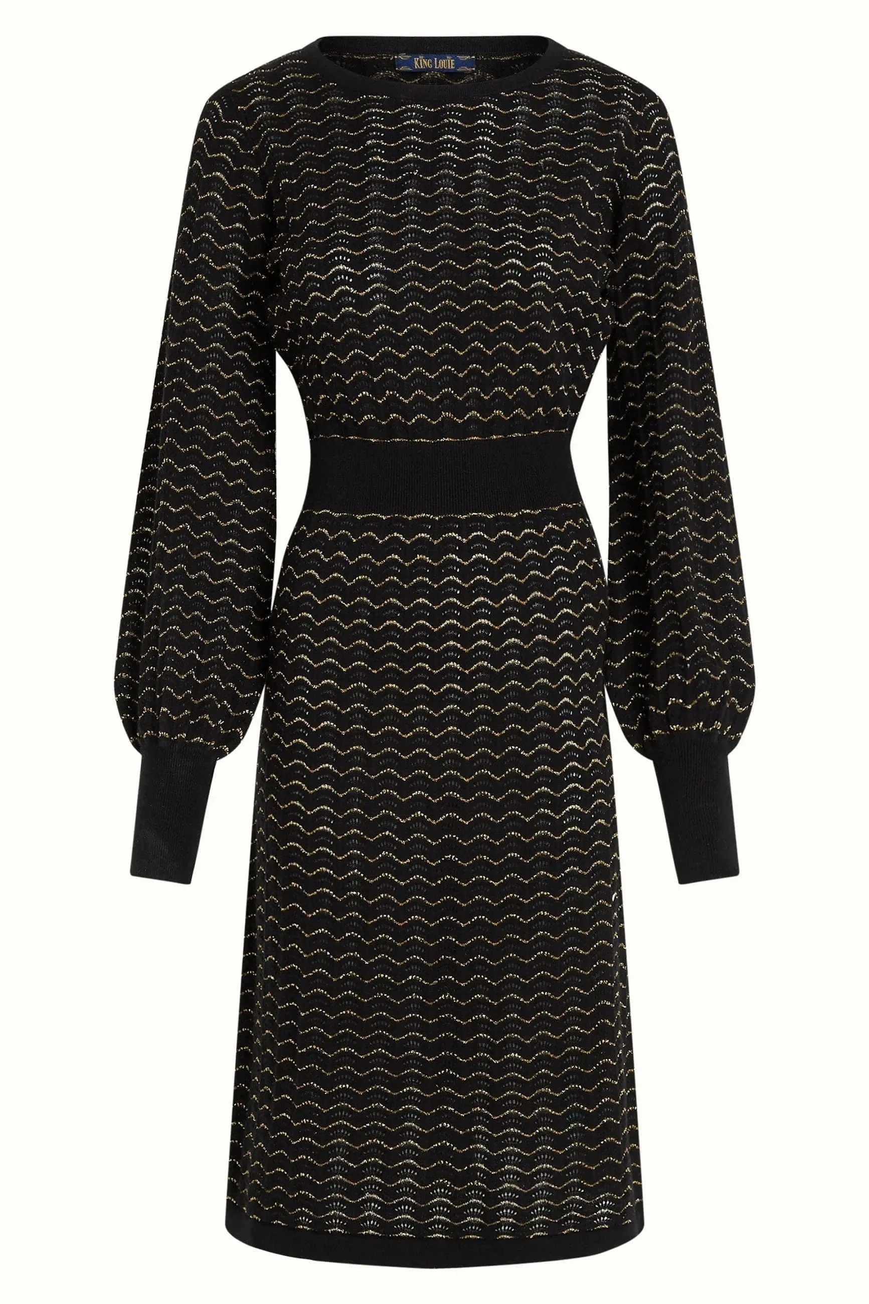 King Louie Bell Dress Pacific