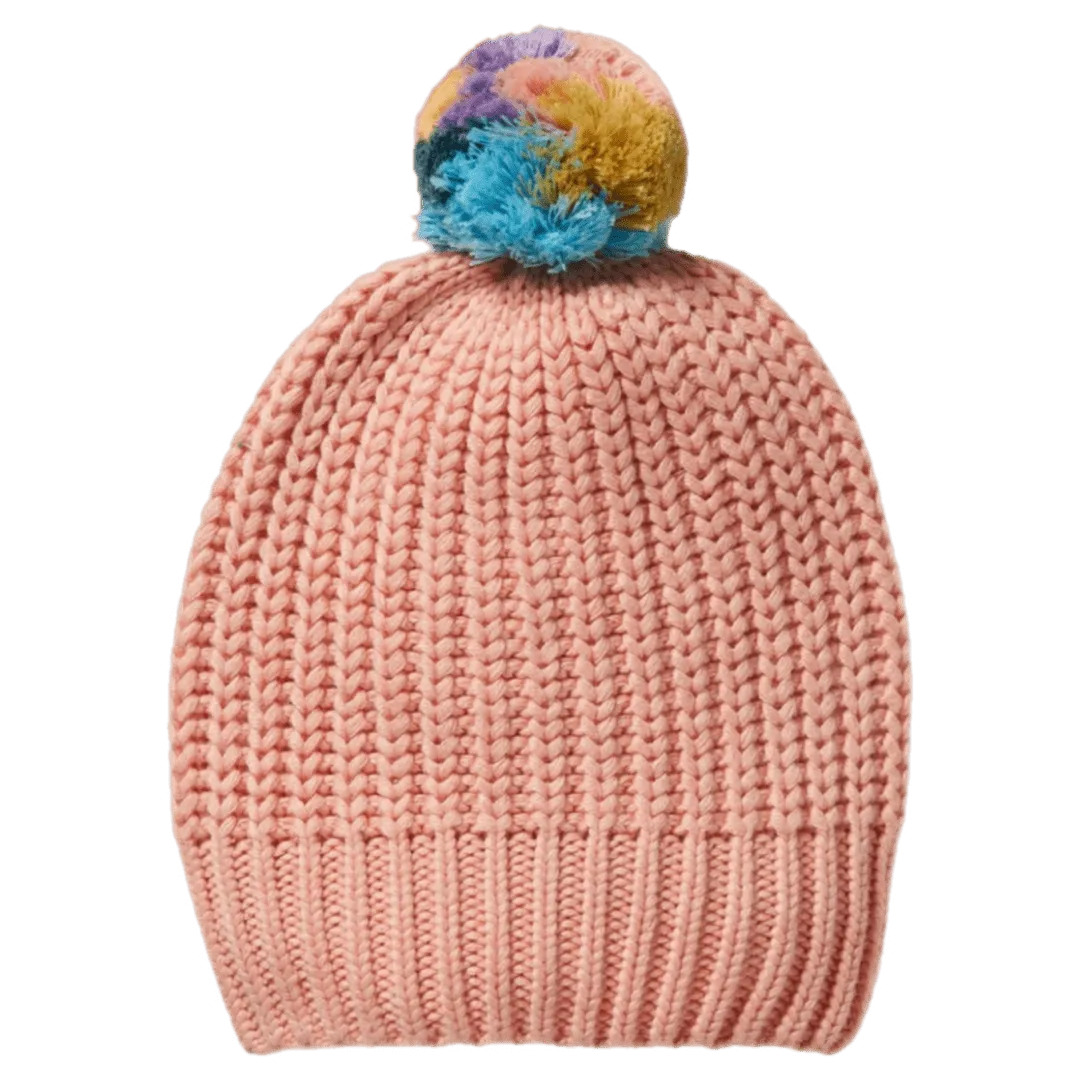 Knitted Hat - Rainbow