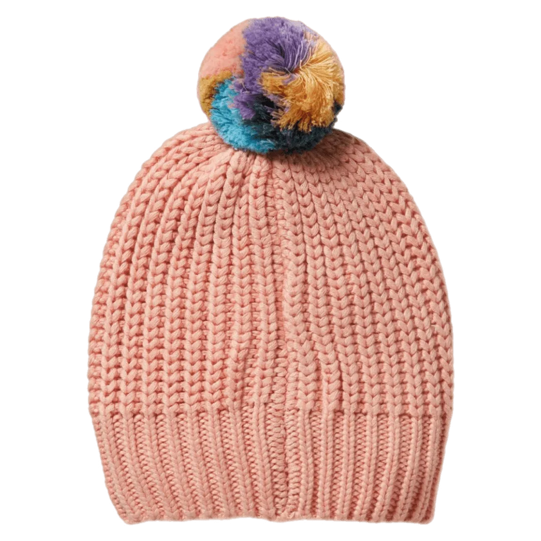 Knitted Hat - Rainbow