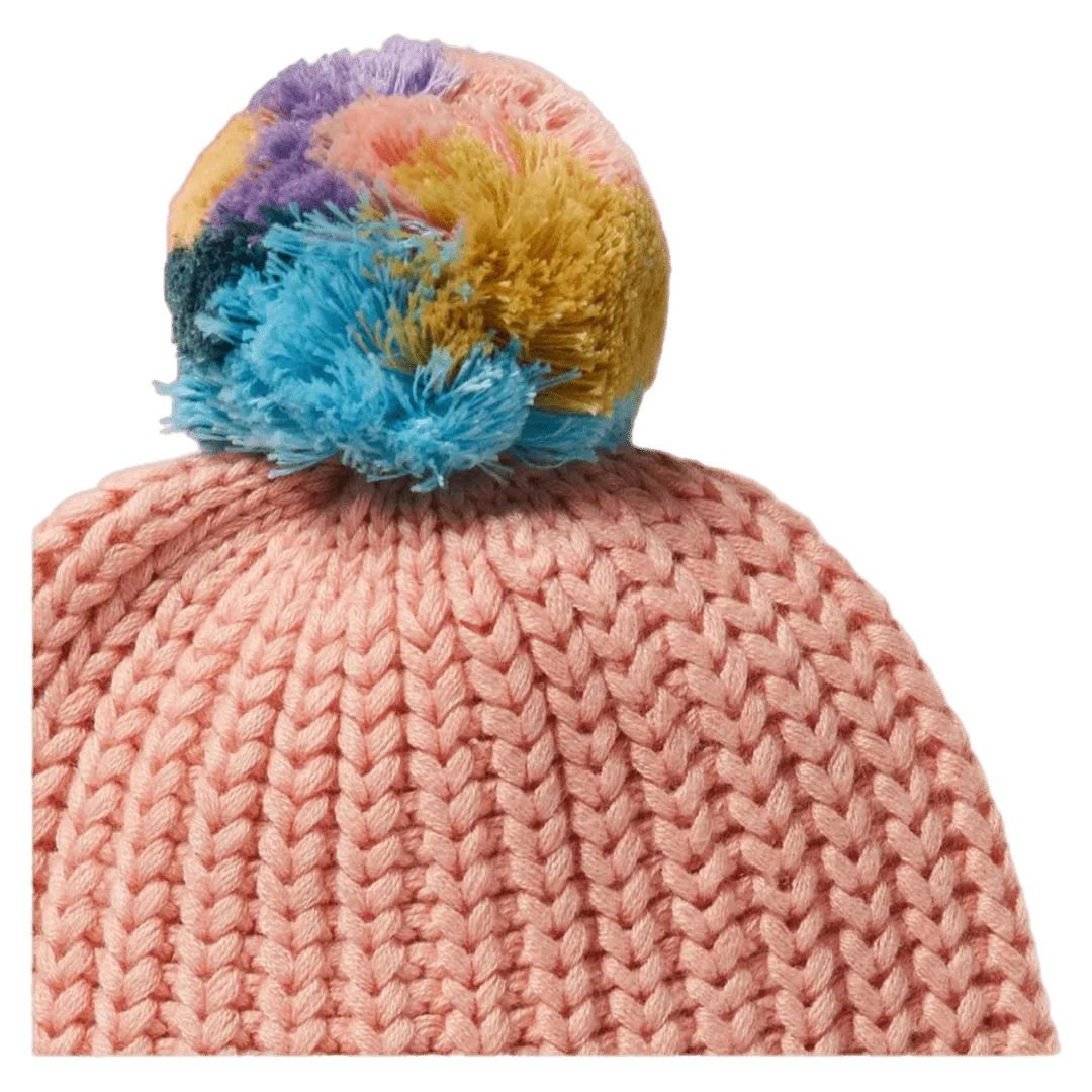 Knitted Hat - Rainbow