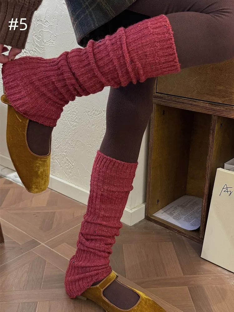 Knitted Leg Warmers