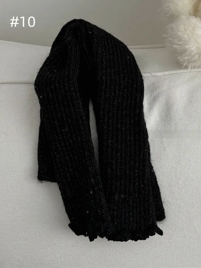 Knitted Leg Warmers