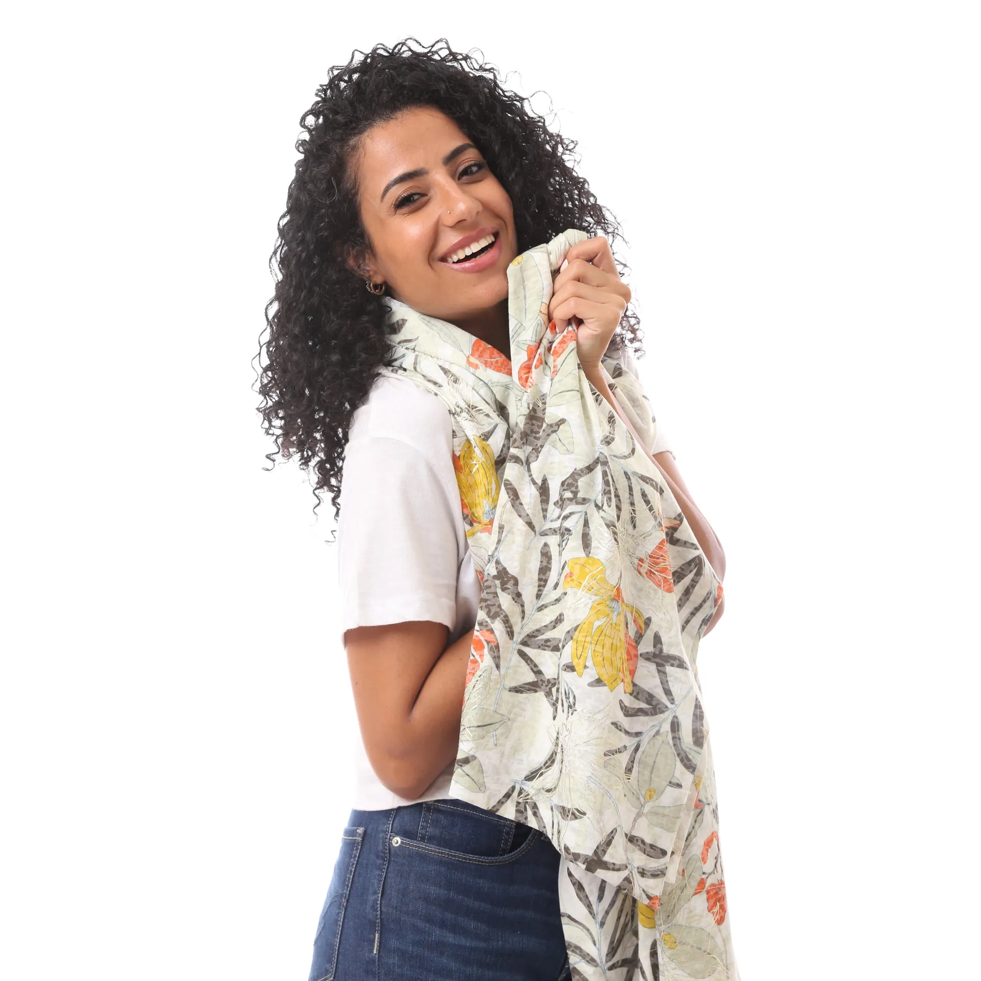 Large Knitted Wrap - Merch