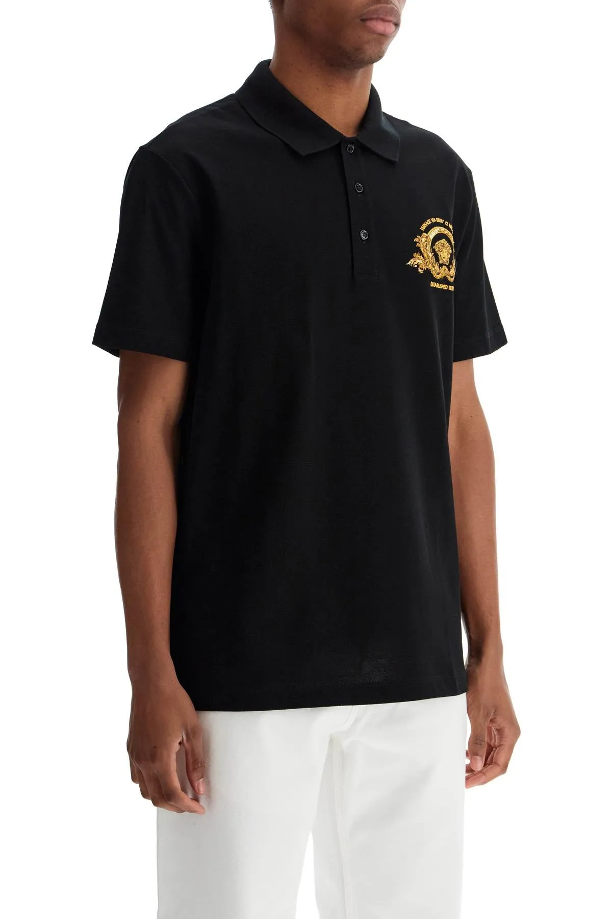 Piqué Short-Sleeved Polo Shirt