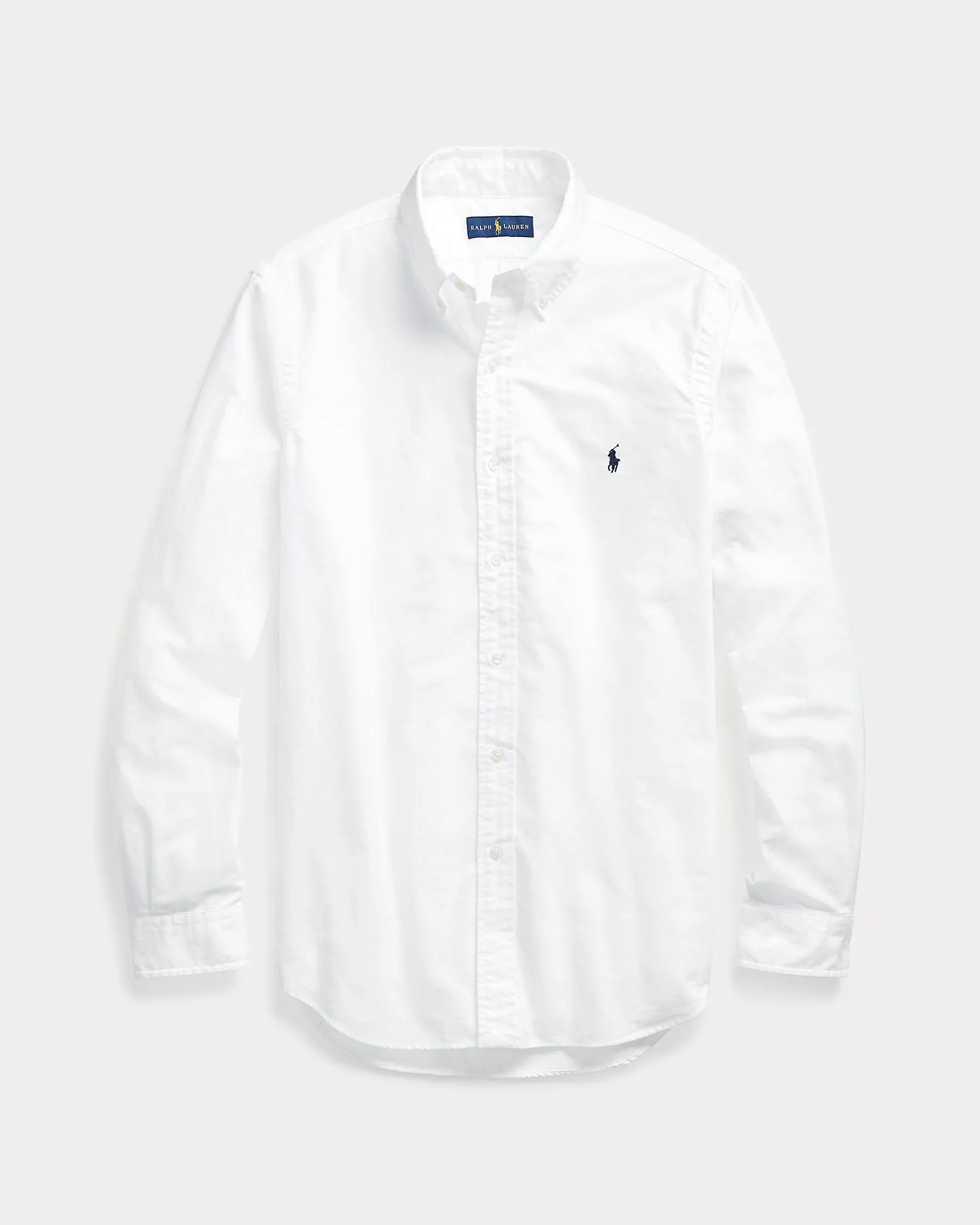 Ralph Lauren - Custom cut oxford shirt dyed after manufacturing