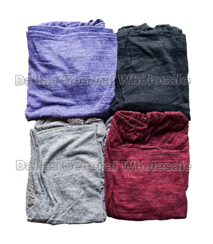 Short Laced Sleeves Shirt Wholesale