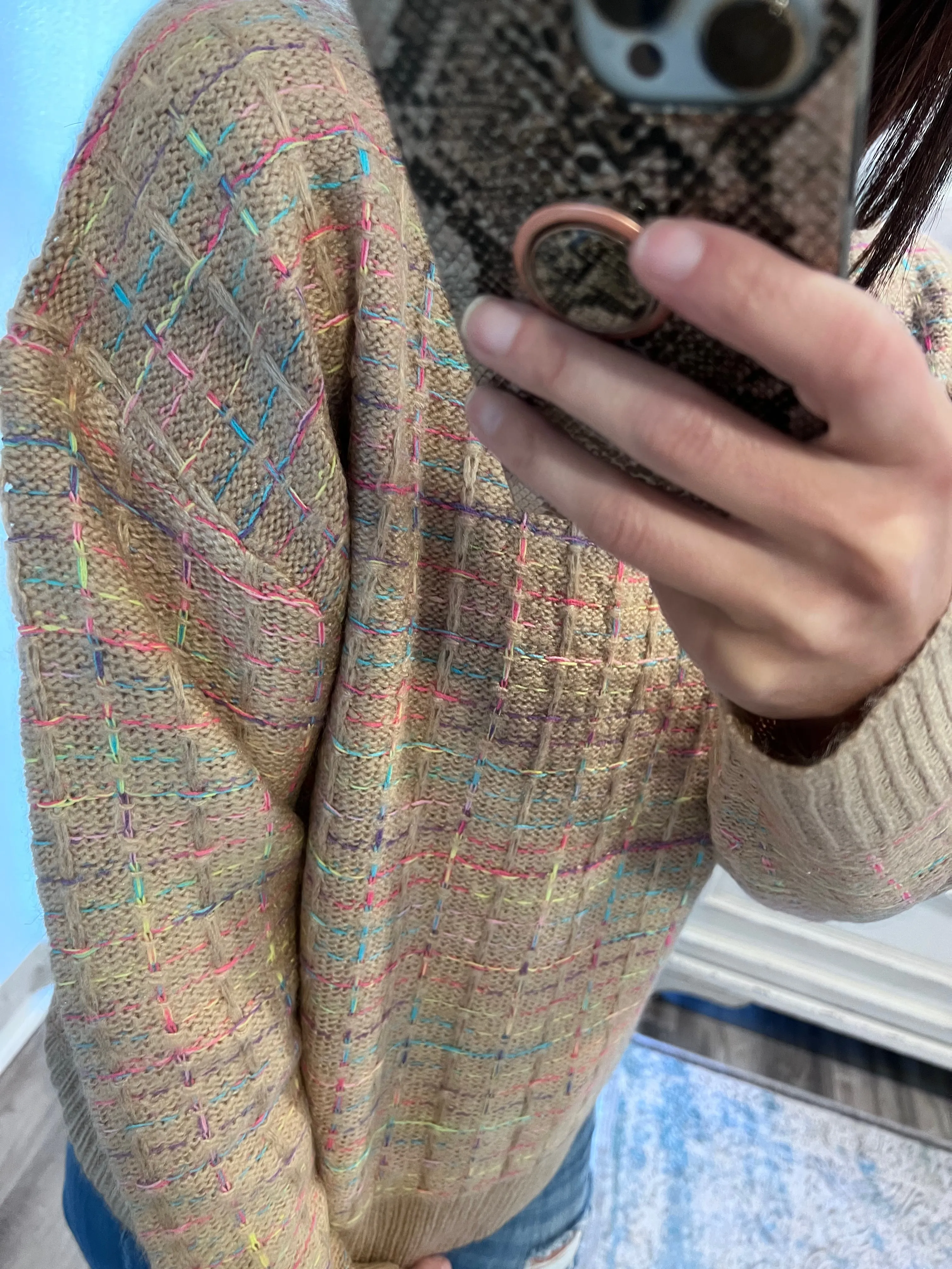 Space Dye Sweater