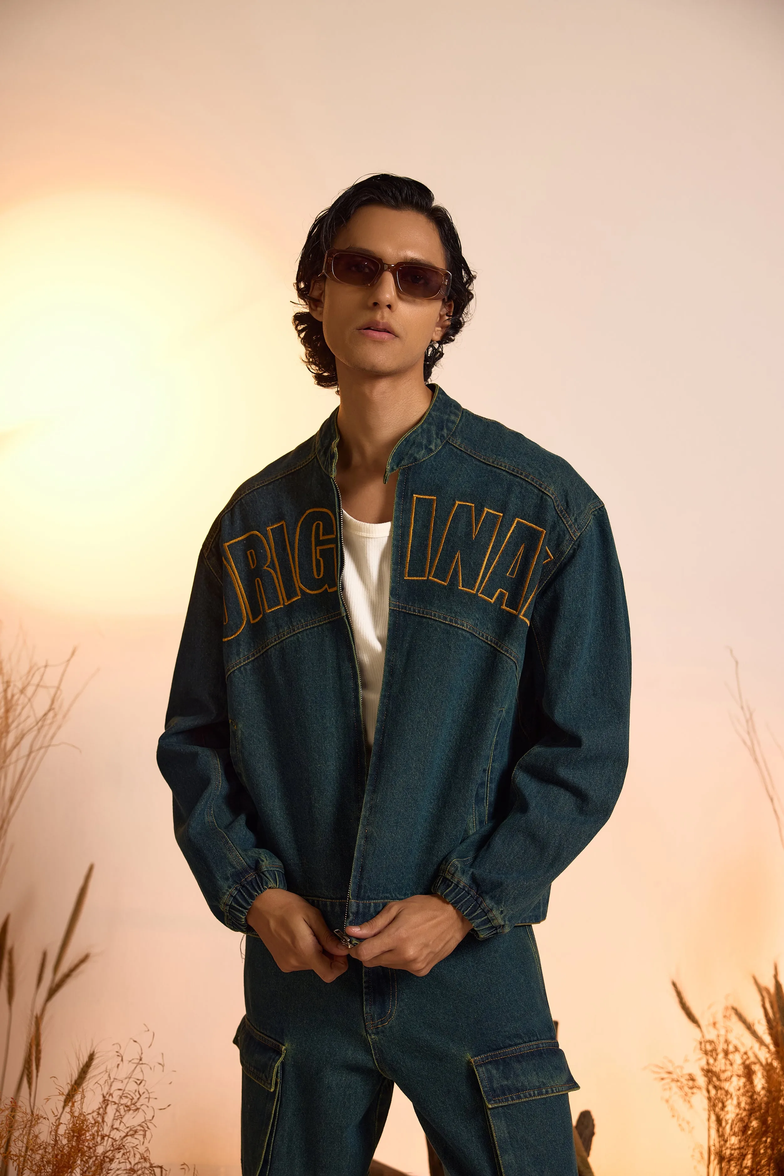 The Original- Oversized Jacket & Jeans Set-Men