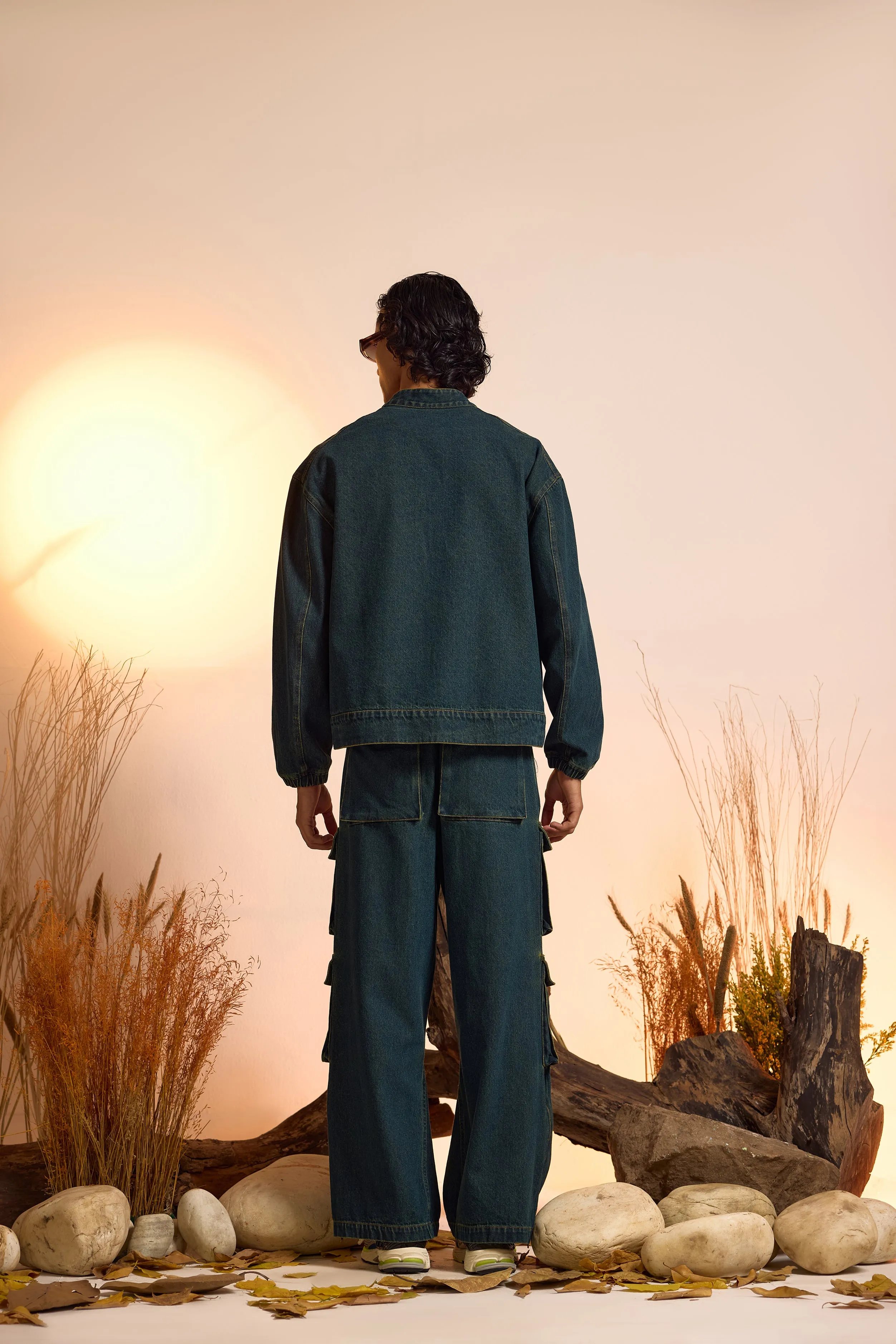 The Original- Oversized Jacket & Jeans Set-Men