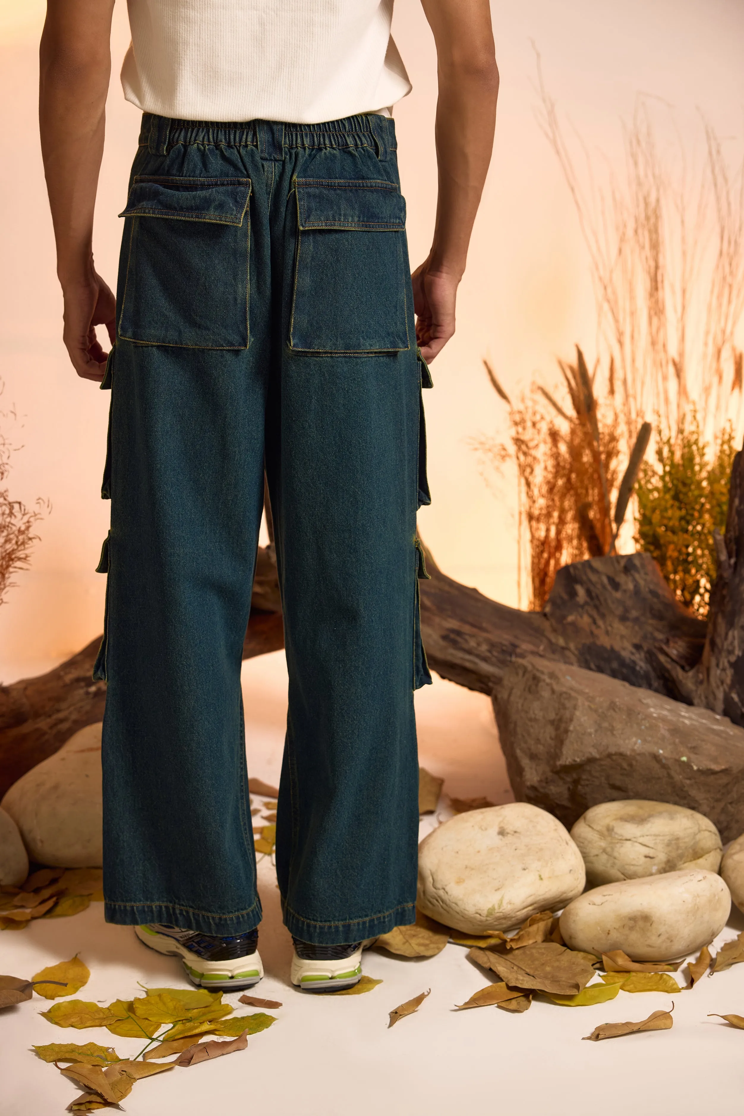 The Original- Oversized Jacket & Jeans Set-Men