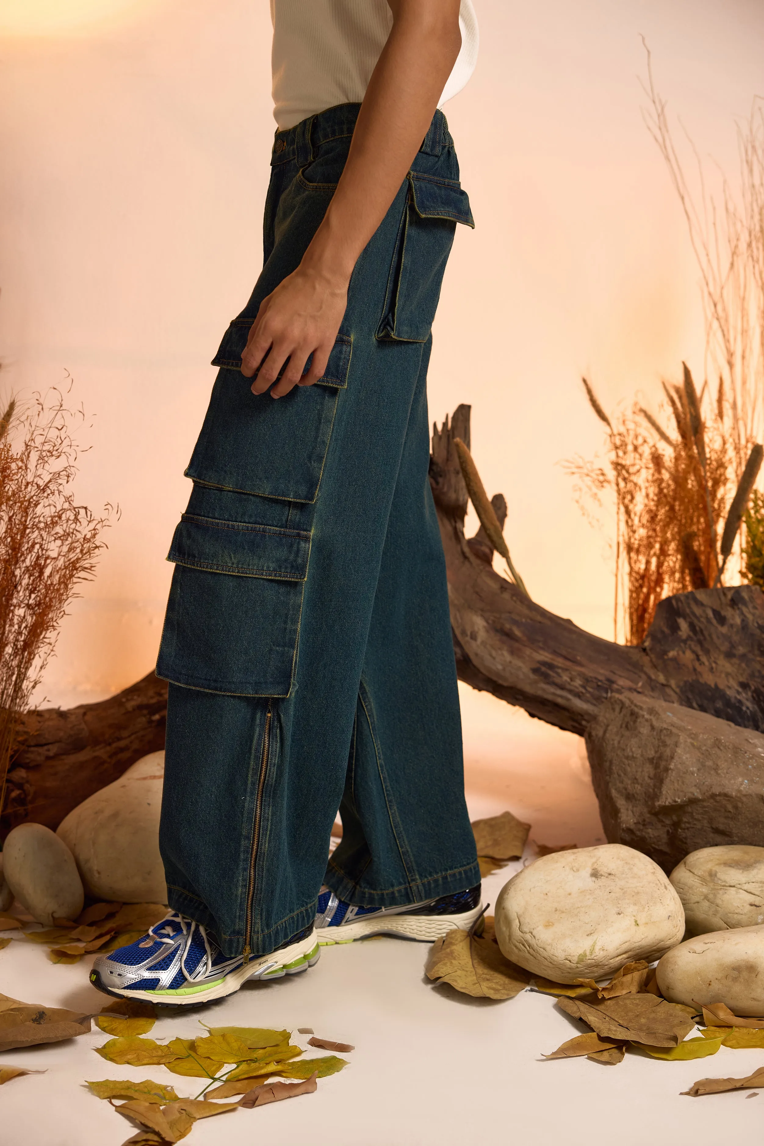 The Original- Oversized Jacket & Jeans Set-Men