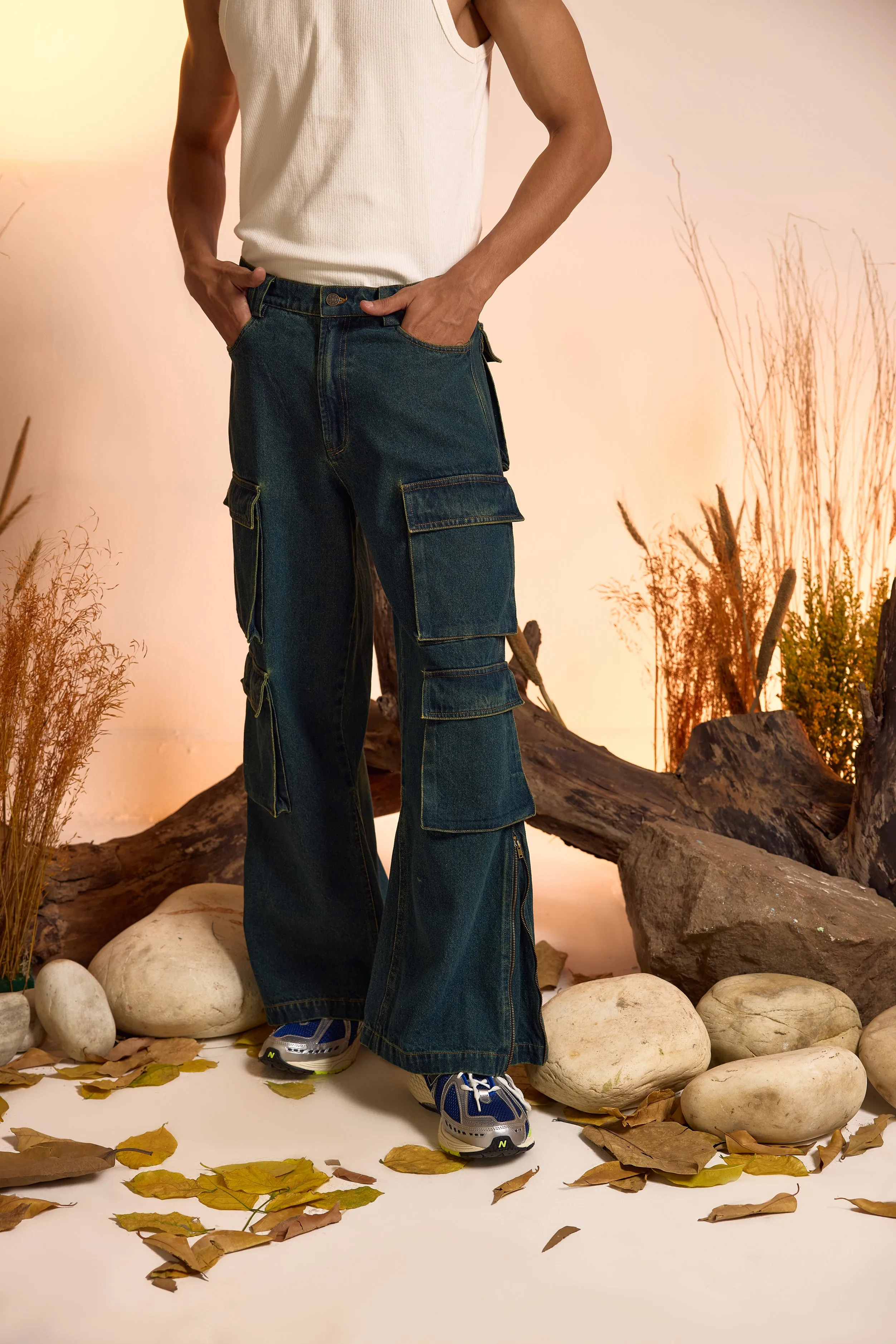 The Original- Oversized Jacket & Jeans Set-Men