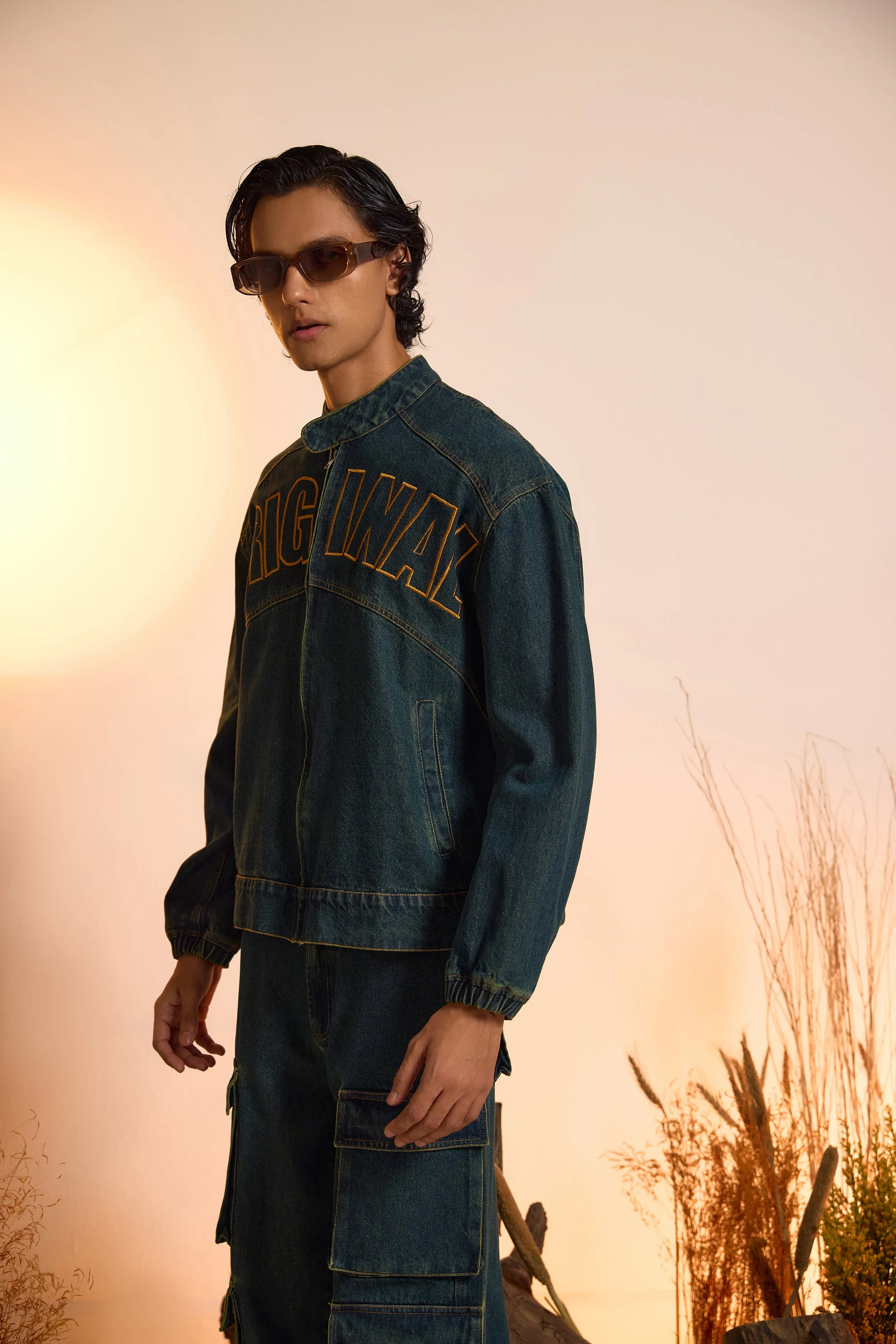The Original- Oversized Jacket & Jeans Set-Men
