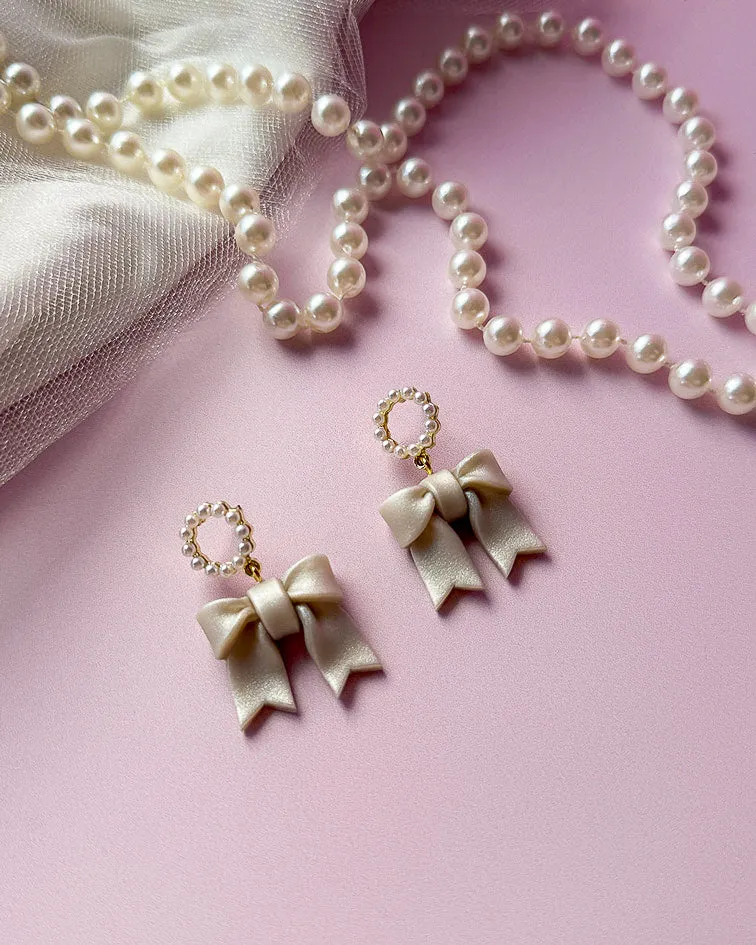 Timeless Bow Dangles