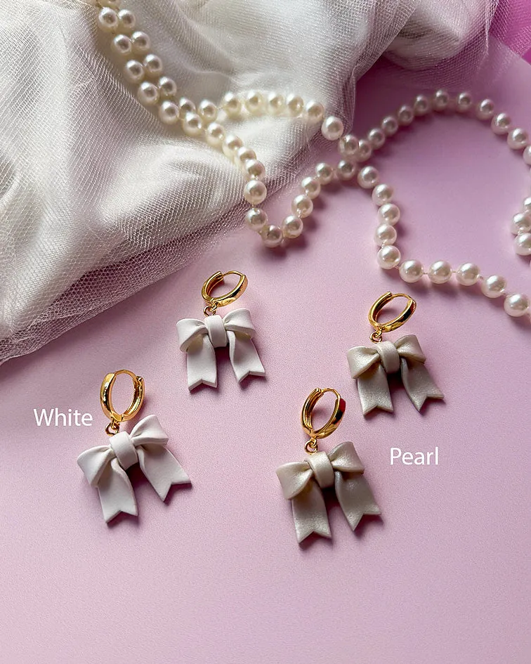 Timeless Bow Dangles