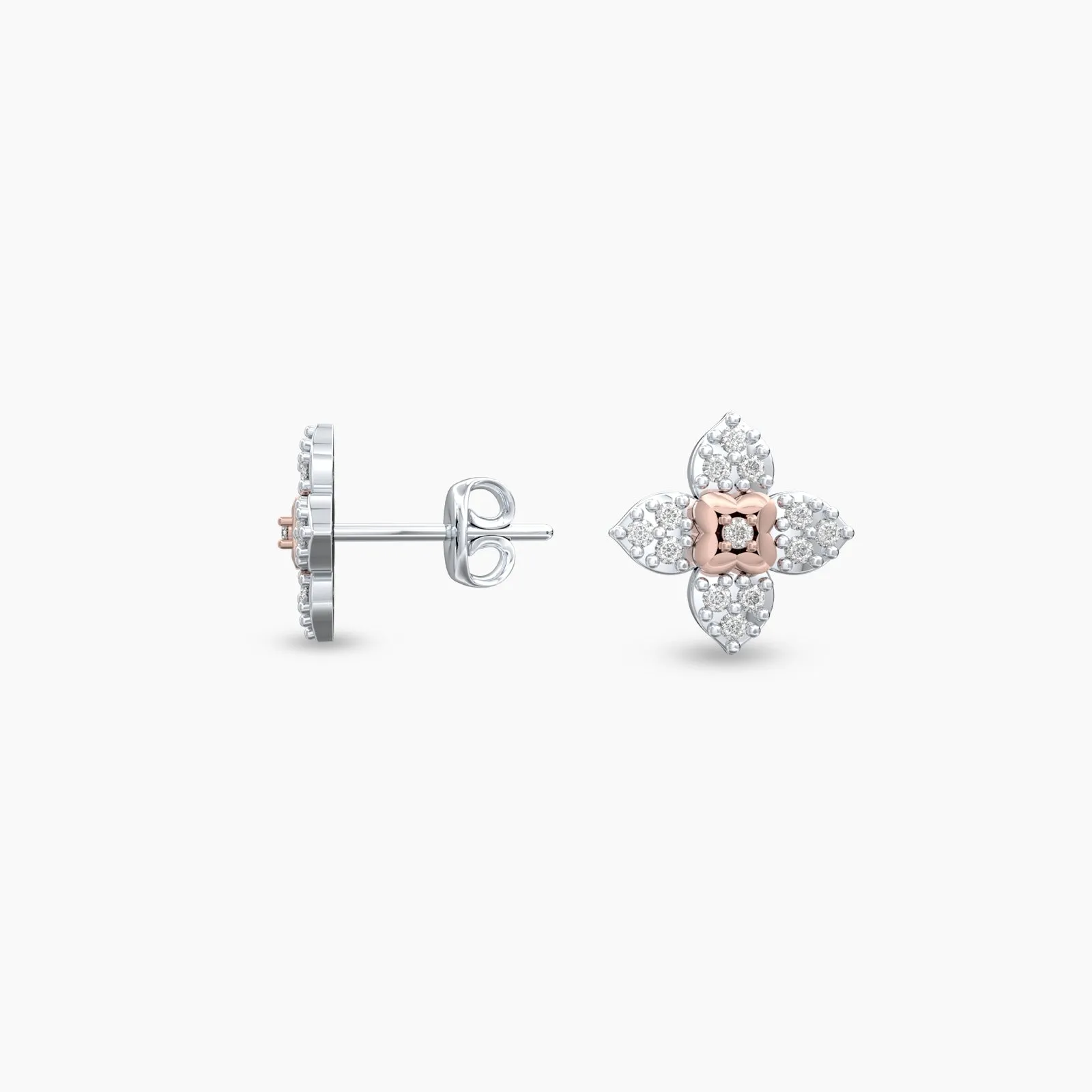 Timeless Natural Diamond Earstuds